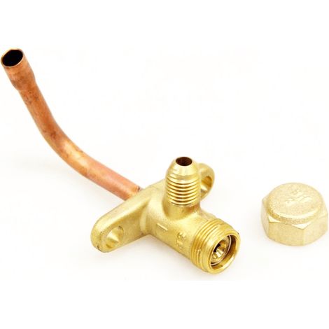 Vanne de service 2 voies 40mm pour climatiseur – Compatible LG ASH126 – Installation facile – 2H02479N (1/2)