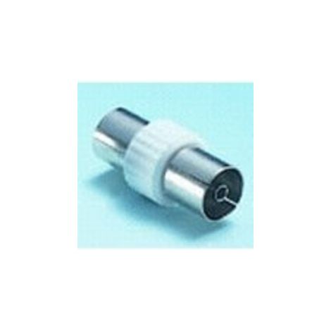 Adattatore per antenna TV doppia femmina da 9,5 mm in PVC 3140