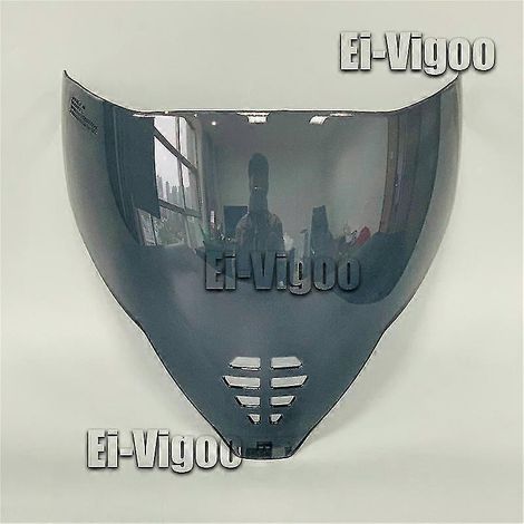 Visière de protection Icon Airflite - Écran facial miroir Fliteshield pour casques Icon Airflite - Écran facial de remplacement pour casques Icon Airflite - Couleur : Noir clair (1/4)