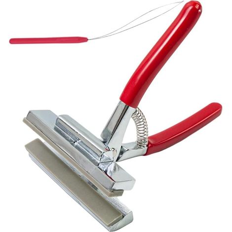 [MAI USATO]Morsetto per tela per pittura, morsetto professionale per allungamento, morsetto in metallo con maniglia di ritorno a molla, morsetto per allungamento (1/4)