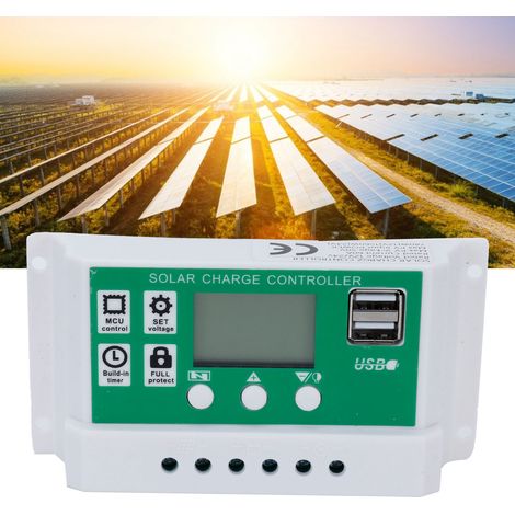 60A 12V/24V PWM-Solarpanel-Laderegler mit automatischer Nachführung (1/5)