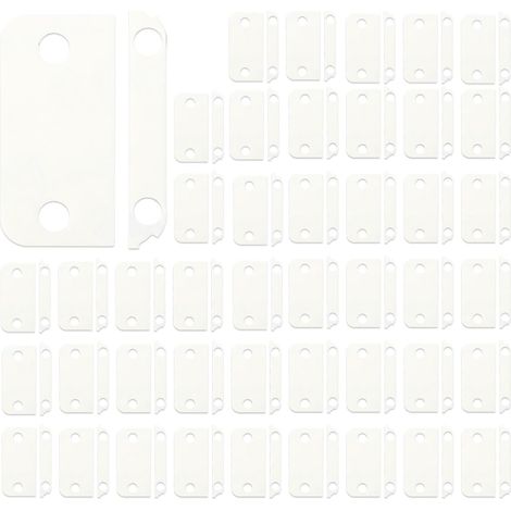 90pcs Ruban Adhésif pour Capteurs d'Alarme 2e Génération, avec Coussinets de Capteur et Coussinets Magnétiques Bandes Adhésives Double Face Prédécoupées pour Une Installation Facile (1/5)