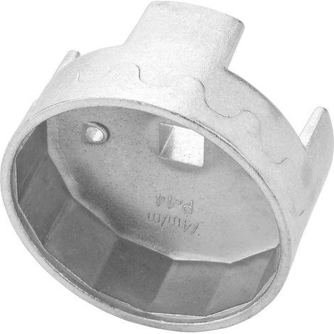 Draper 27749 Oil Filter Wrench, 1/2"" Sq. Dr., 74mm/14 Flutes (1/2)