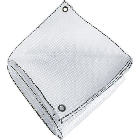 Bâche militaire transparente TR170MU - 2 x 2 m - Haute qualité - Imperméable - Résistante aux UV
