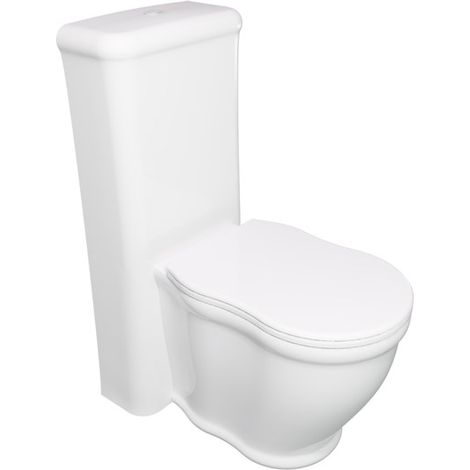 Water Time monoblocco con cassetta di scarico cm. 54 di Ceramica