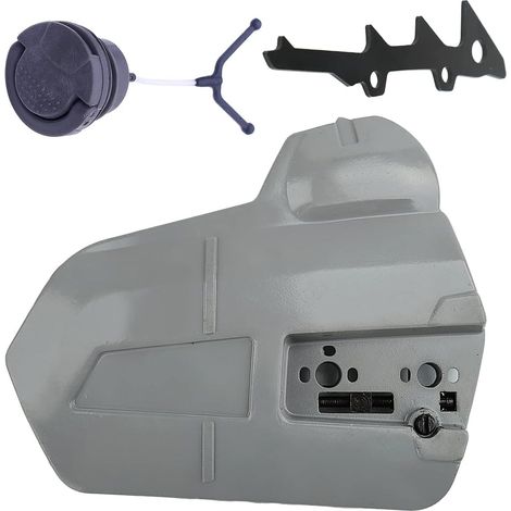 Capot d'embrayage tronçonneuse Adefol pour Husqvarna 550XP 550XPG 560, pièces de rechange avec bouchon d’essence, chien d’abattage pour 505199005 (1/5)