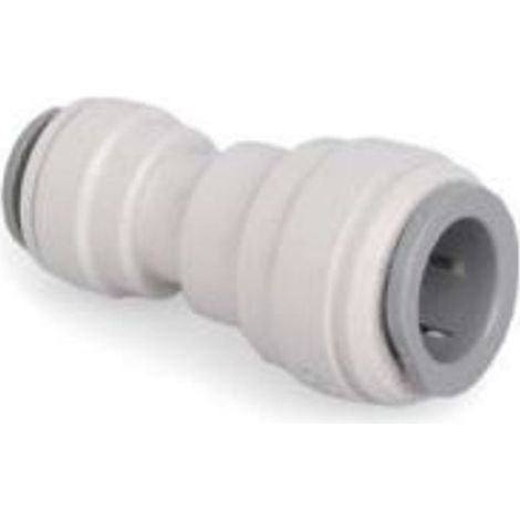 Connecteur Tube 8mm Droit en Acier pour Assemblages Stables et Durables - Montage Facile, Ajustement Parfait et Robustesse Exceptionnelle pour Projets de Jardinage et Créations