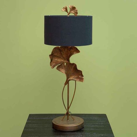 Lampe à poser feuilles de Ginkgo 80x33x33cm (1/2)
