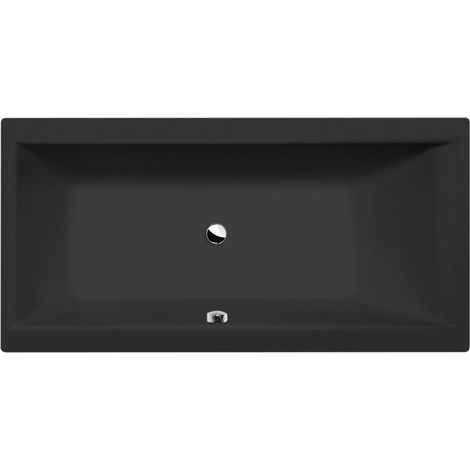 Baignoire rectangulaire CLEO 150x75x48cm, noir mat