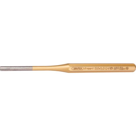 Draper Expert 5mm x 150mm Octagonal Parallel Pin Punch Tool (Model 51695) (1/5)