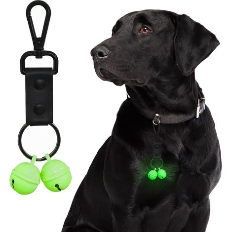 Hundehalsbandglocken, extra laute Leuchtglocke für Hunde und Katzen, zum Aufspüren und Schützen von Wildtieren und Vögeln, langlebige Glocken (1/5)