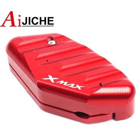 (Rouge) Béquille latérale CNC pour moto, extension et support compatibles avec YAMAHA X-MAX300, X-MAX 300, X-MAX400 et X-MAX 250 (2015-2022) maxpower (1/4)
