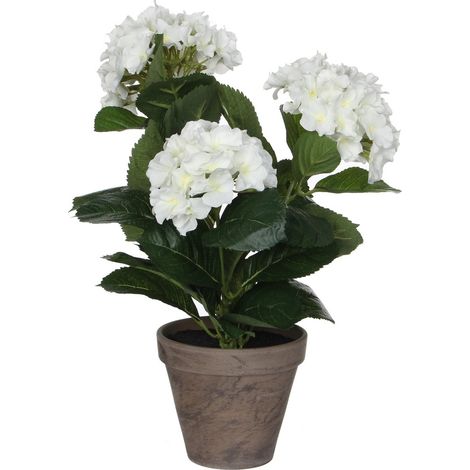 Mica Decorations Plante artificielle Blanc H40xl35xL35cm (1/5)