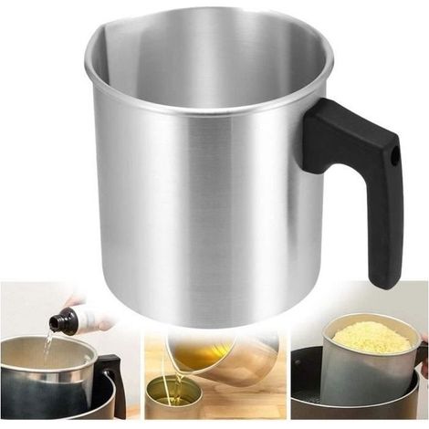 Bougie Faisant la cruche, WOVTE cruche en métal pour Faire Fondre la Cire, Fondant la Tasse de Cire Fondant la Bougie Pot (1/4)