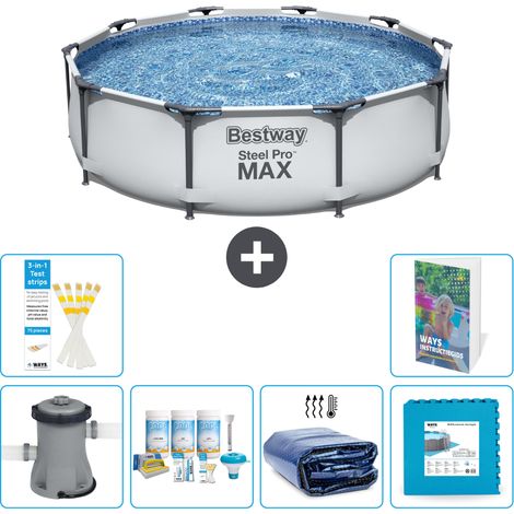 Bestway Steel Pro MAX Rund - 305x76 cm - 7-teilig S188