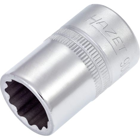 Hazet 900Az-5/8 Inserto Chiave a Bussola Doppio Esagono, Argento, Attacco Quadro, Cavo, 12.5 mm 1/2 di Pollice (1/2)