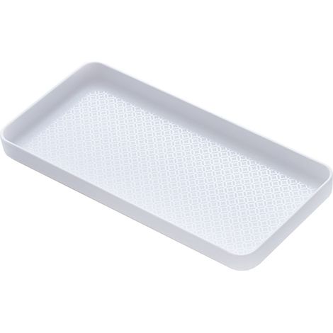 Plateau Rectangulaire En Acrylique - Pour Salle De Bain Et Toilettes - 30 X 20 X 4 Cm - 1 Pièce (1/5)