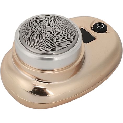 Tondeuse à barbe électrique sans fil, mini tondeuse homme rechargeable USB, écran LED étanche, coupe-cheveux et barbe doré (1/5)