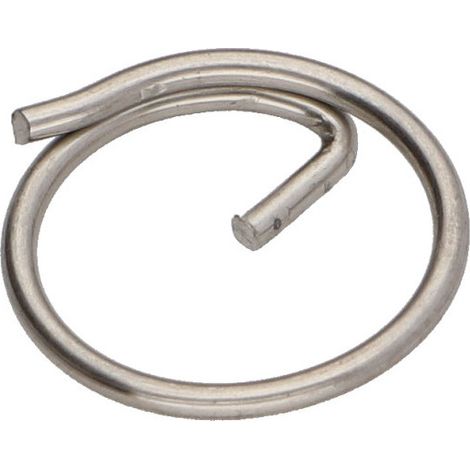 Anneau brisé pour fixation d'axe Diamètre 1.2 Inox A4-10 pièces