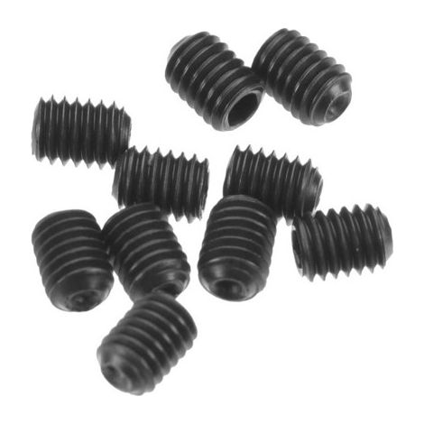 M3x4mm Set Screw (Black) (10pcs)