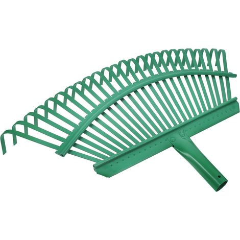 Leichter Rechenkopf aus Stahl für Garten und Rasenflächen
