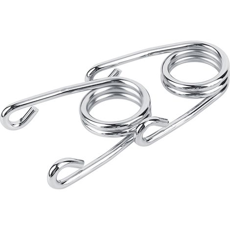 Ressorts de siège Solo, installation facile en acier massif, ressort à Double torsion, largeur d'ouverture de 6 cm, 2 pièces/ensemble pour véhicule