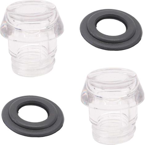 2 jeux de pièces pour percolateur Farberware Yosemite : couvercle et rondelle, filtres de rechange pour cafetière. (1/5)