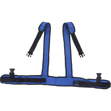 Sangle de contention pour fauteuil roulant, maille respirante réglable, ceinture de sécurité pour patient, personne âgée, handicapé (1/5)