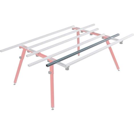 Barra di alluminio extra per banco da lavoro Montolit table-one