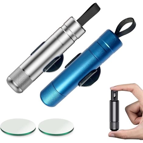 Marteau d'urgence pour voiture Safe Pro X, marteau de vitre automatique pour une utilisation terrestre et sous-marine (lot de 2) B
