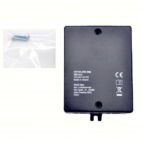Ricevente Esterna Bicanale Faac Xr2 868 C 787754 Automazione Automatismi Nuovo