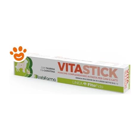 Trebifarma Dog&Cat Vitastick Pasta - Confezione 15 Gr -