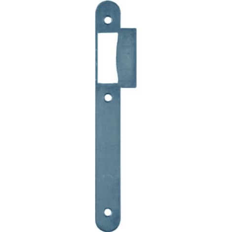 Gâche plate Vachette D452 bout rond inox monopoint