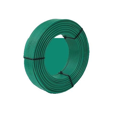 Kupferdraht, PVC-Isolierung, Litzenleiter, Grün, 100 m, 19 AWG – 0,75 mm² (1/2)
