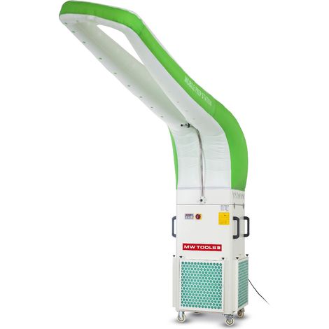 Station de purification et filtration mobile HEPA ponçage et peinture 1,5 kW MW Tools MSA3000 (1/5)