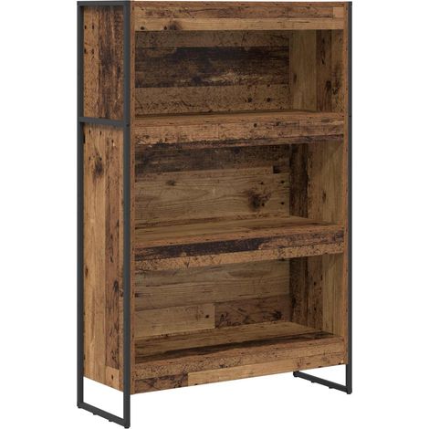 Maison Exclusive - Bücherregal Altholz 80 x 30 x 121 cm Holzwerks