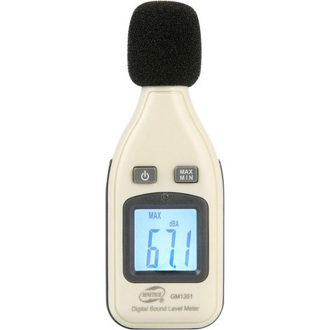 Sonomètre numérique 30-130 dB - Niveau sonore - Benetech (1/2)