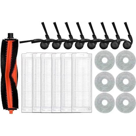 Accessoires pour aspirateur robot Xiaomi S40 PRO / OV71GL : brosse principale, lingette de nettoyage, filtre et pièces de rechange (1/5)