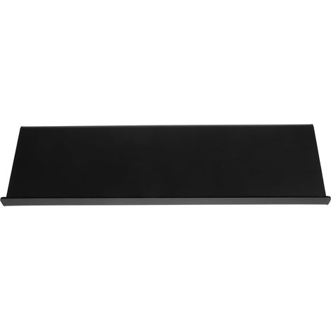 Support Inclinable pour Clavier en Acrylique Noir Antidérapant, Plateau Ergonomique Robuste pour Bureau et Usage Informatique