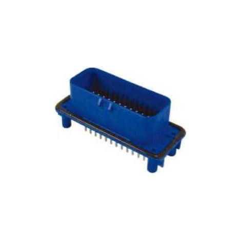 Connettore AmpSeal femmina 35 vie blu da circuito stampato