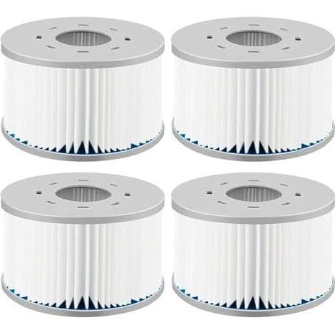 Filtro Spa Lite compatibile con spa MSpa Whirlpool (dal 2020), cartuccia filtrante per spa, piscine gonfiabili e jacuzzi, confezione da 4 (1/5)