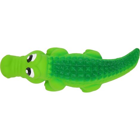 Jouets pour chiens en latex couineur, en forme d'animal mignon, interactifs et résistants aux morsures, pour l'intérieur et l'extérieur (taille M). (1/5)