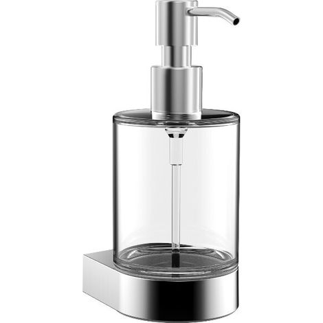 Dispensador de jabón líquido emco flow, cromado, 272100100 (1/5)