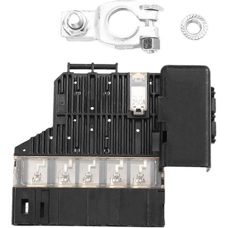 Boîte à fusibles de voiture, borne positive du fusible de batterie 24380-JG70B 956132 pour Rogue 2014-2021 2010 (1/5)