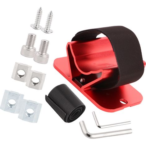 Soporte para rueda trasera de bicicleta, estabilizador de rueda - Rojo (1/2)
