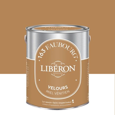 Venezianische Honig-Mehrflächenfarbe 163 Faubourg Libéron Velvet 2,5 l LIBERON (1/3)