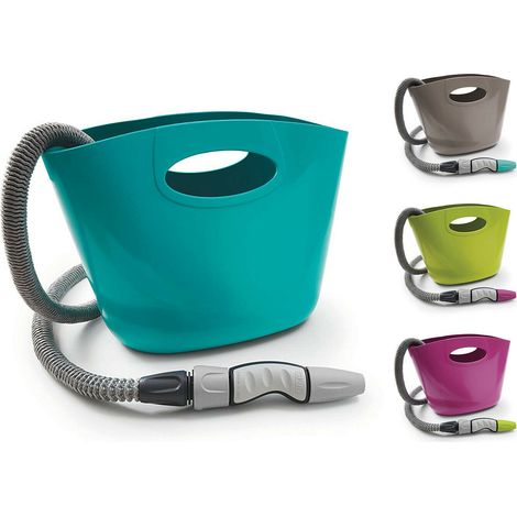 Aquapop 15 Kit per Irrigazione con Tubo Estensibile e Borsa Acqua Pop GF - Colore: Fucsia