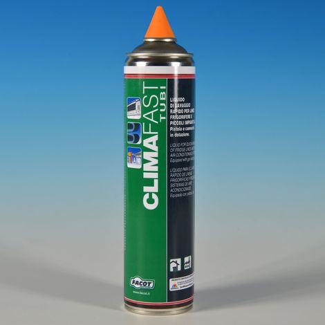 CLIMAFAST TUBI MANUALE Lavaggio Tubazioni degli Impianti di Climatizzazione 600ml CLIFASTMAN0600