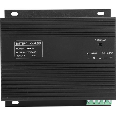 Chargeur de batterie intelligent pour groupe électrogène diesel 12 V/24 V 10 A (1/5)