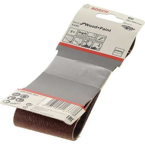 Schleifbänder 60x400 g60 pro 3 für Bosch-Schleifmaschine